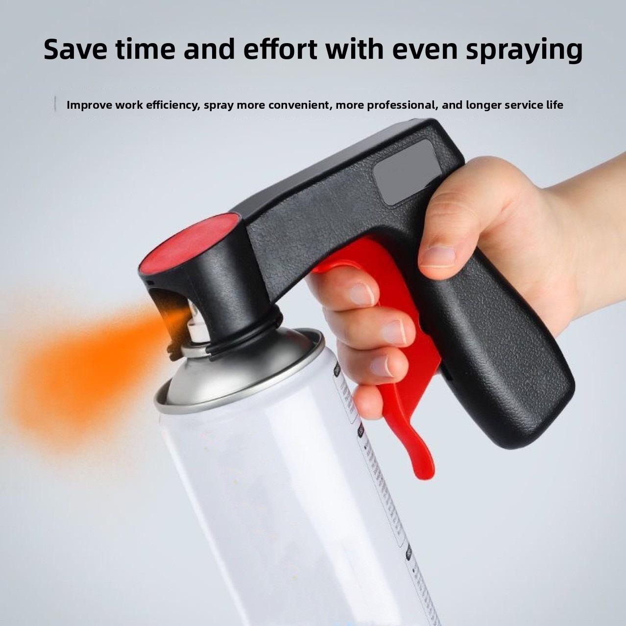Portable Power Spray Gun Handle Universal Refinishing Color Changing Handheld Car Tool Paint Sprayer Coating Applicator Ergonomic Design for Car Enthusiasts